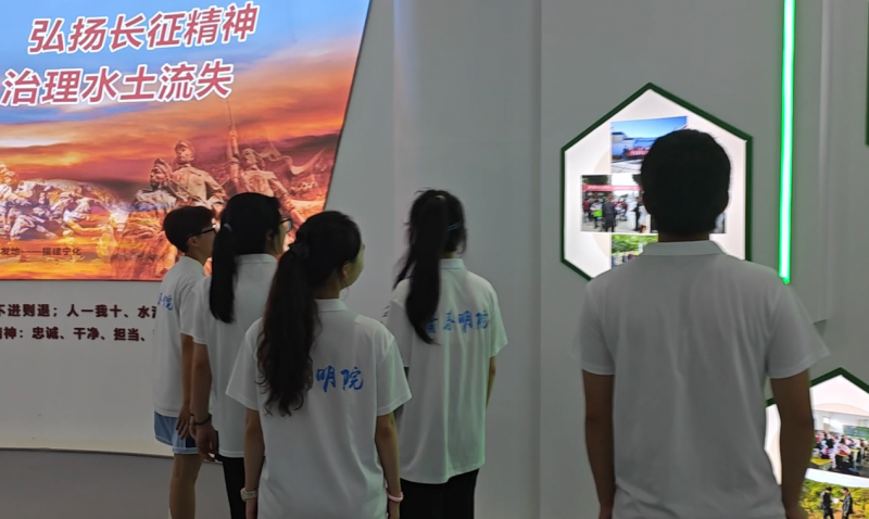 三明学院三基色绘清风照“福”行社会实践团赴宁化开展廉洁主题社会实践活动